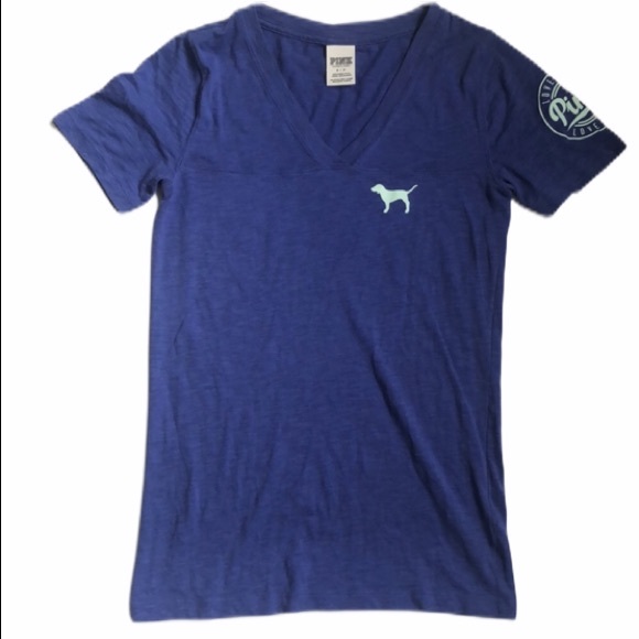 PINK Victoria's Secret Tops - PINK V-Neck T-Shirt Size Small